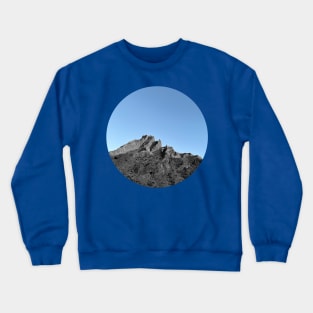 Mountainscape 2 (gray day edition) Crewneck Sweatshirt